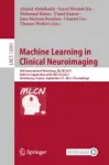 Machine Learning in Clinical Neuroimaging Miniatura