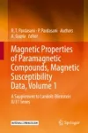 Magnetic Properties of Paramagnetic Compounds, Magnetic Susceptibility Data, Volume 1 Miniatura