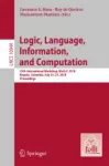 Logic, Language, Information, and Computation Miniatura