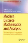 Modern Discrete Mathematics and Analysis Miniatura