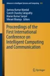 Proceedings of the First International Conference on Intelligent Computing and Communication Miniatura