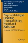 Progress in Intelligent Computing Techniques: Theory, Practice, and Applications Miniatura