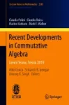 Recent Developments in Commutative Algebra Miniatura