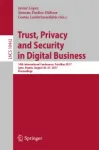 Trust, Privacy and Security in Digital Business Miniatura