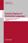 Practical Aspects of Declarative Languages Miniatura