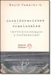 Consideraciones ocasionales. Artículos, ensayos y conferencias Miniatura