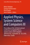 Applied Physics, System Science and Computers III Miniatura