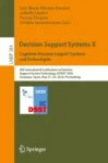 6th International Conference on Decision Support System Technology, ICDSST 2020, Zaragoza, Spain, May 27–29, 2020, Proceedings Miniatura