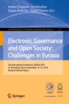 Electronic Governance and Open Society: Challenges in Eurasia Miniatura