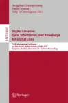 Digital Libraries: Data, Information, and Knowledge for Digital Lives Miniatura