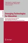 Emerging Technologies for Education Miniatura