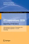 10th International Conference, ICT Innovations 2018, Ohrid, Macedonia, September 17–19, 2018, Proceedings Miniatura